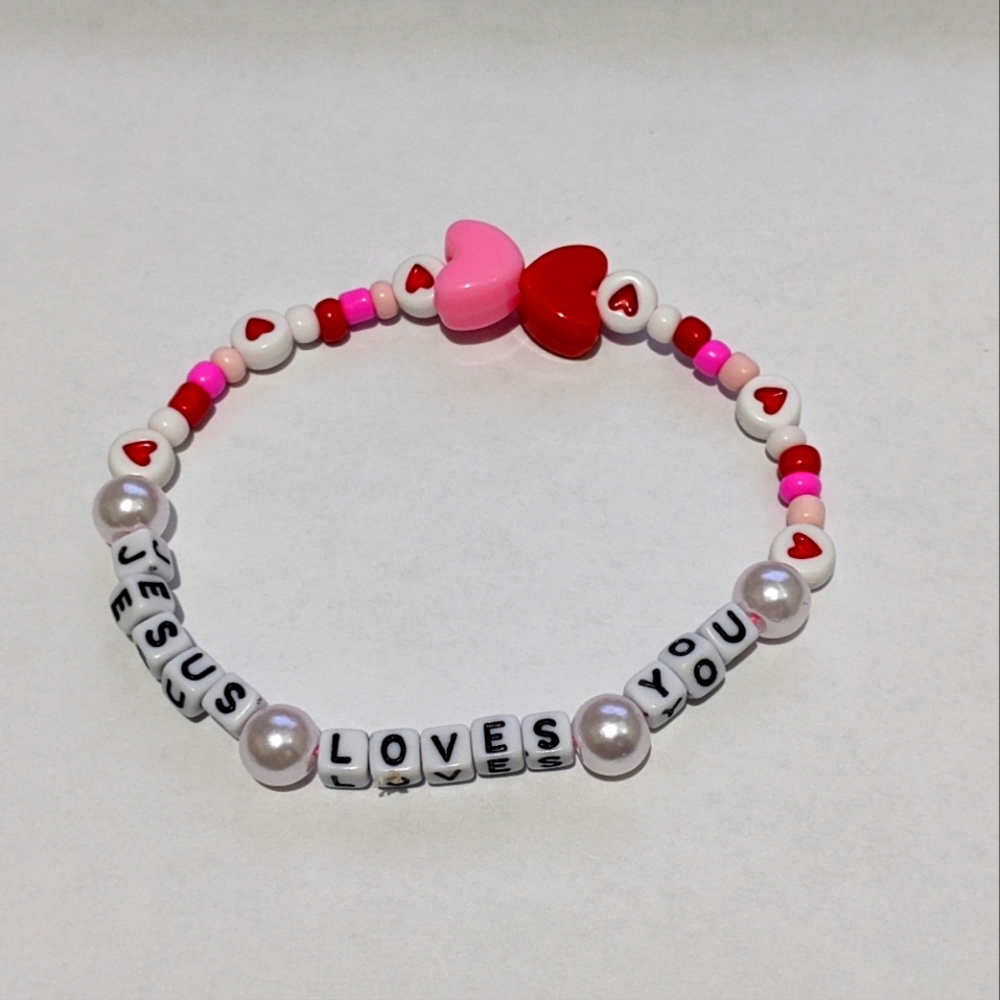 JESUS LOVES YOU Friendship Bracelet